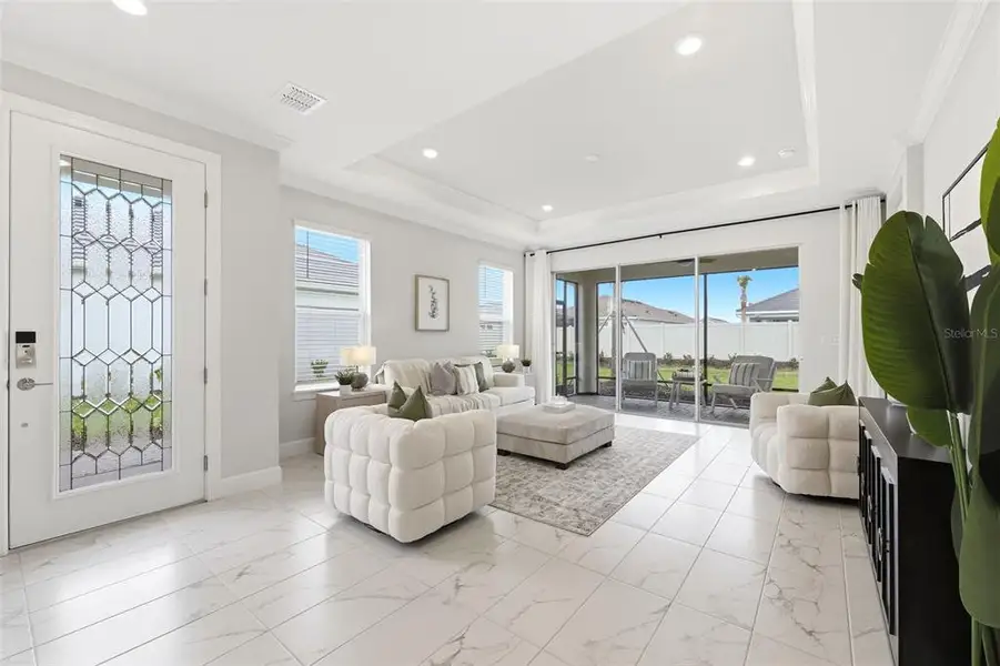 Furnished interior view inside a new home in , Wesley Chapel (Image 15).