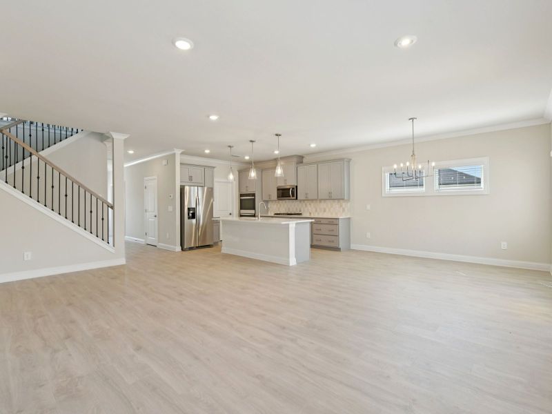 Spacious, unfurnished interior of a new home in River Pointe, Monroe (Image 15). Spacious, unfurnished interior of a new home in River Pointe, Monroe (Image 15).