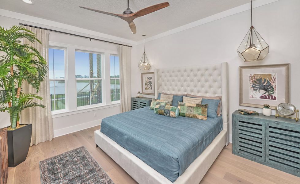 Furnished interior view inside a new home in Seven Pines, Jacksonville (Image 16). Furnished interior view inside a new home in Seven Pines, Jacksonville (Image 16).