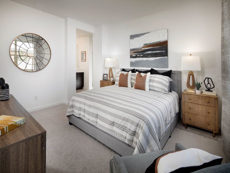 Furnished interior view inside a new home in Paloma Creek - Classic Series, Surprise (Image 6).