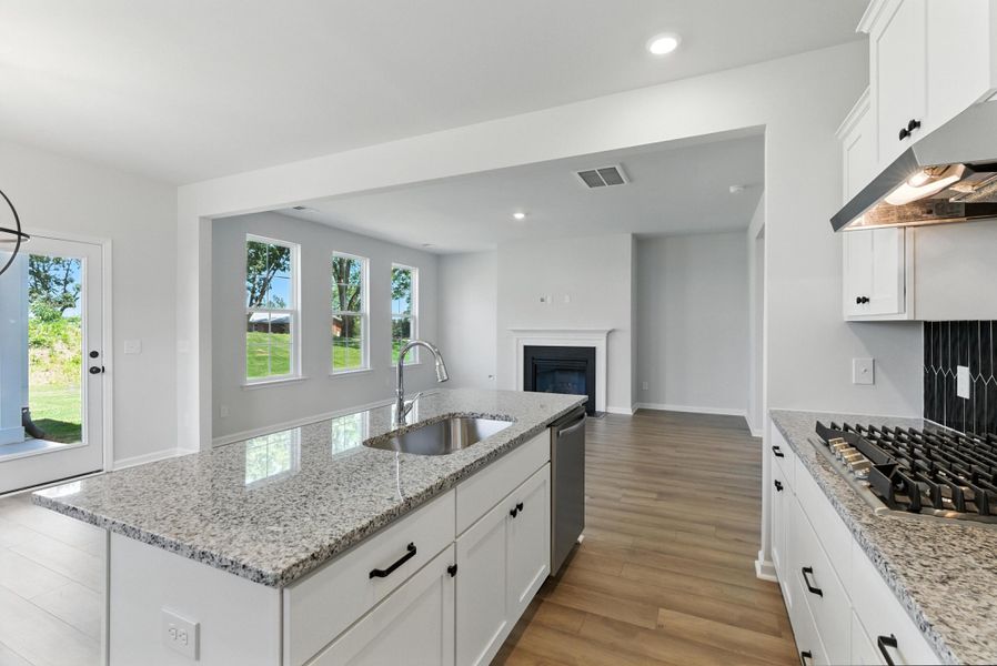 Furnished interior view inside a new home in , Summerville (Image 9).