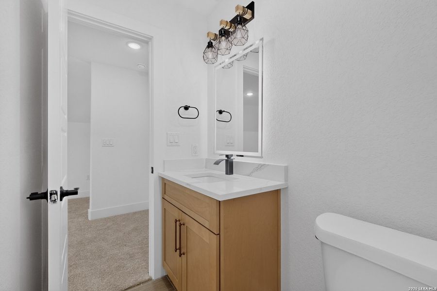Furnished interior view inside a new home in , Floresville (Image 9). Furnished interior view inside a new home in , Floresville (Image 9).