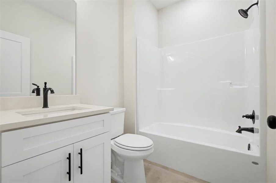 Furnished interior view inside a new home in , Cartersville (Image 14).