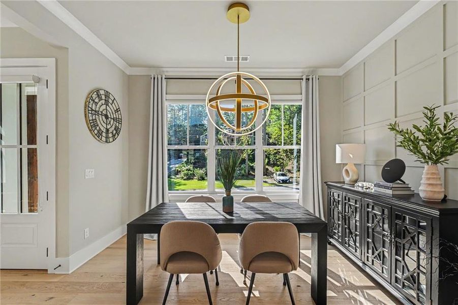 Furnished interior view inside a new home in , Smyrna (Image 16).