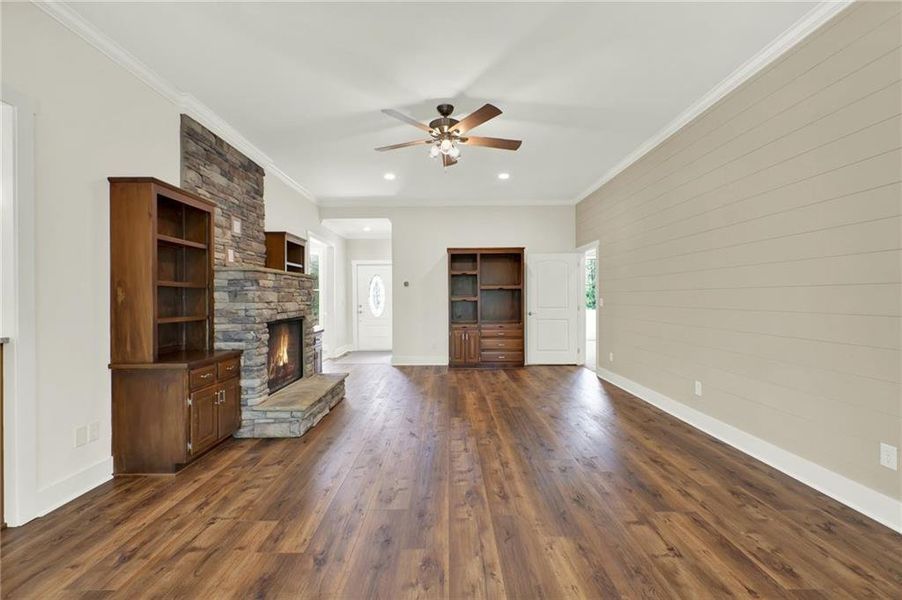 Spacious, unfurnished interior of a new home in , Canton (Image 21).