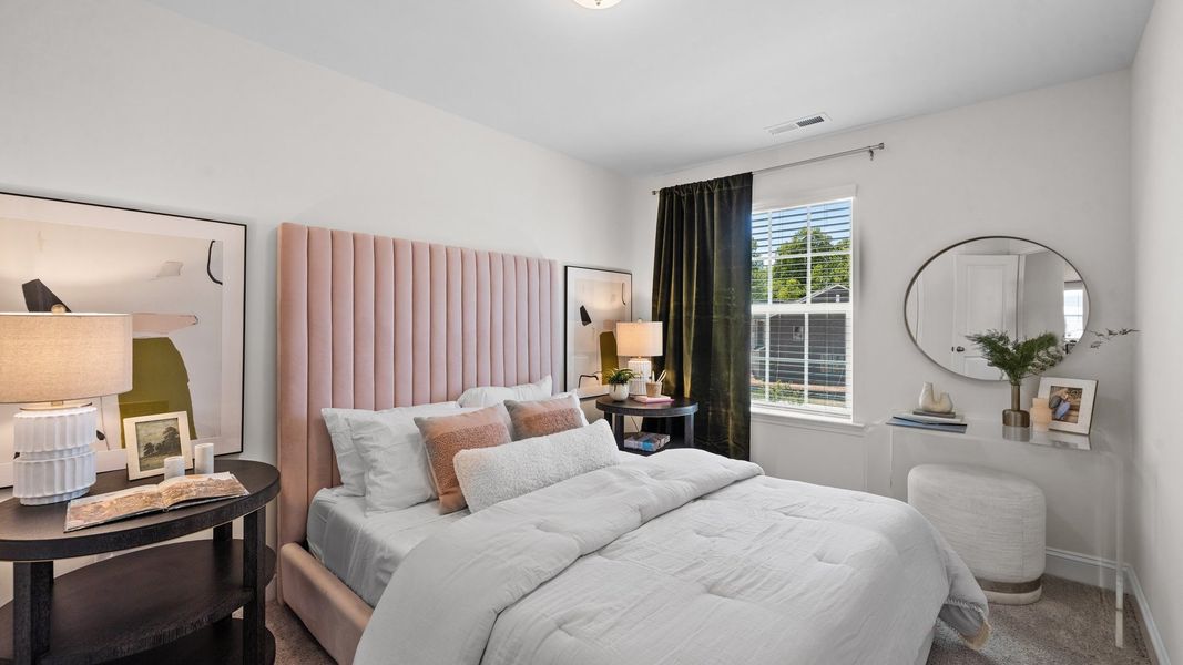 Furnished interior view inside a new home in Odell Park, Charlotte (Image 11).