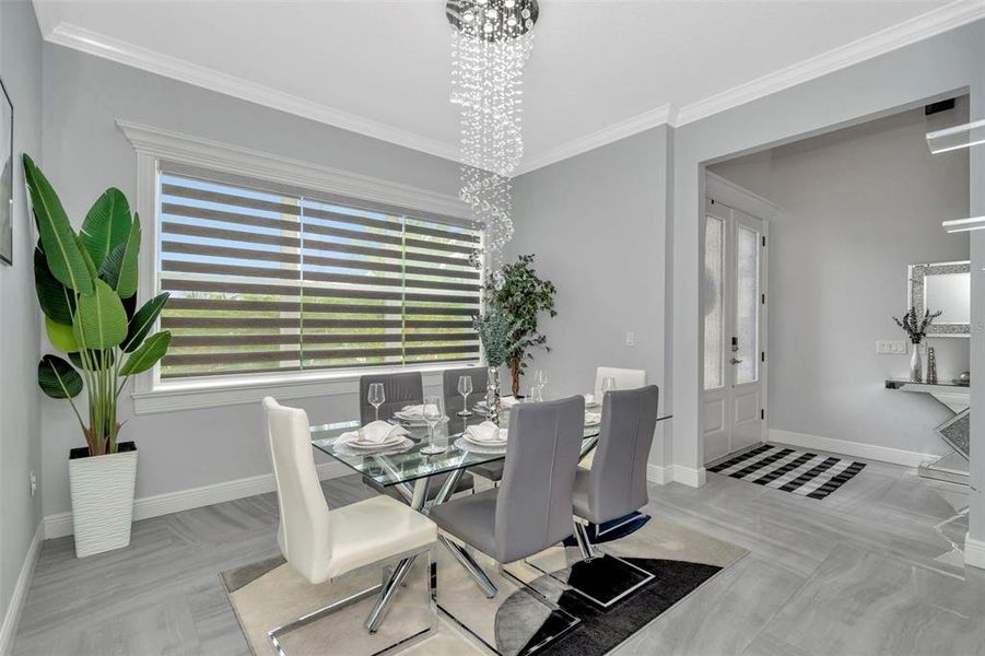 Furnished interior view inside a new home in , Lakeland (Image 50). Furnished interior view inside a new home in , Lakeland (Image 50).