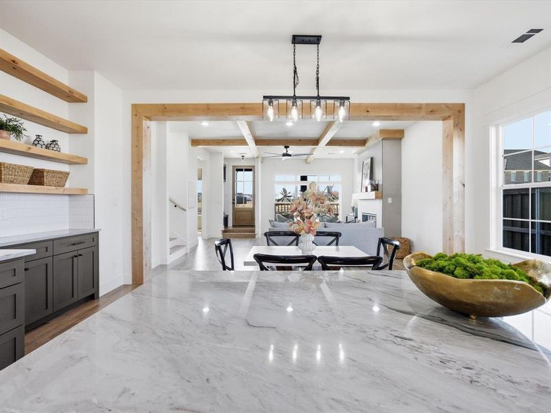 Furnished interior view inside a new home in , Midlothian (Image 28). Furnished interior view inside a new home in , Midlothian (Image 28).