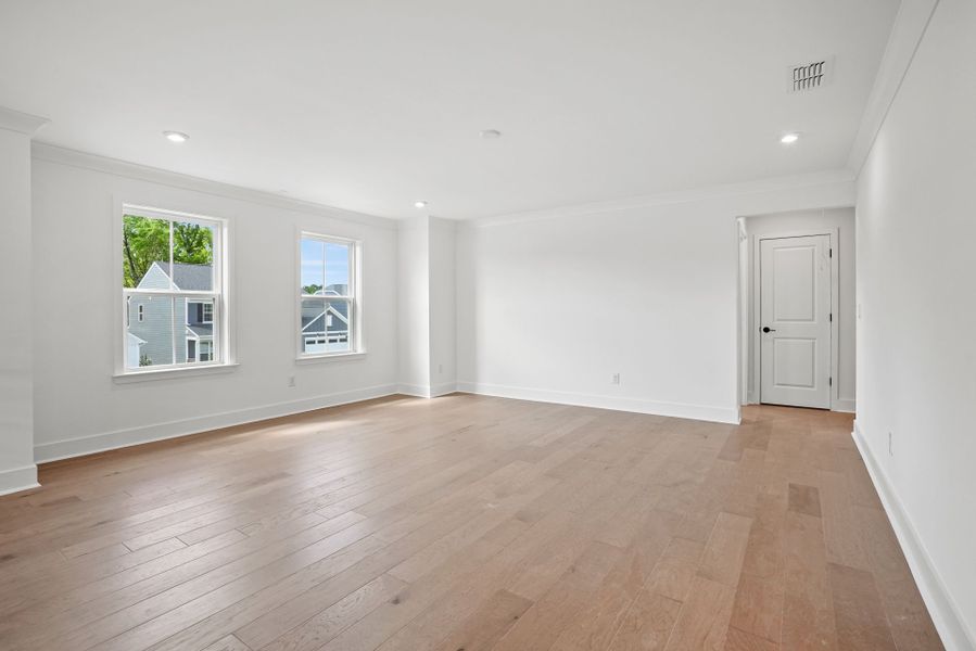 Representative unfurnished interior of a home built from the Montadale by Pulte Homes in Parkside Crossing, Charlotte (Image 45). Representative unfurnished interior of a home built from the Montadale by Pulte Homes in Parkside Crossing, Charlotte (Image 45).