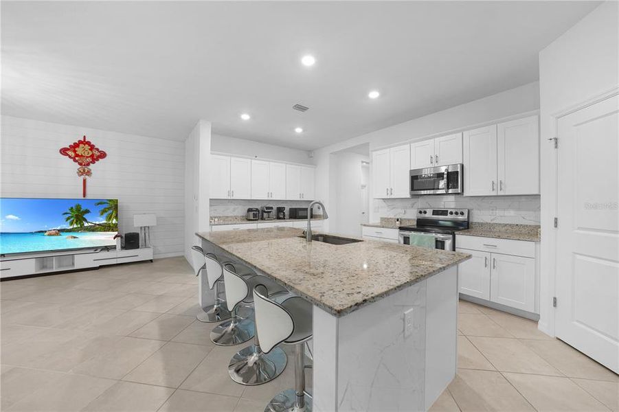 Furnished interior view inside a new home in , Port Charlotte (Image 15). Furnished interior view inside a new home in , Port Charlotte (Image 15).