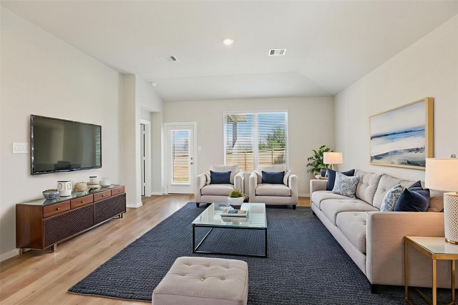 Photo is not of the actual home, but is an inspirational photo of builder’s model home and may depict options, furnishings, and/or decorator features that are not included Photo is not of the actual home, but is an inspirational photo of builder’s model home and may depict options, furnishings, and/or decorator features that are not included