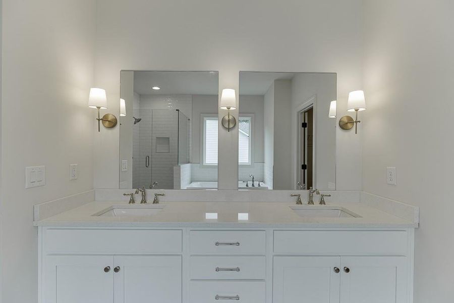 Furnished interior view inside a new home in , Sugar Hill (Image 12). Furnished interior view inside a new home in , Sugar Hill (Image 12).