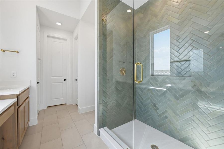 Furnished interior view inside a new home in Pecan Square, Northlake (Image 8).