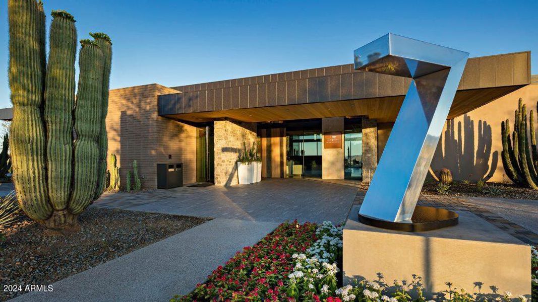 Seven Clubhouse - front entrance