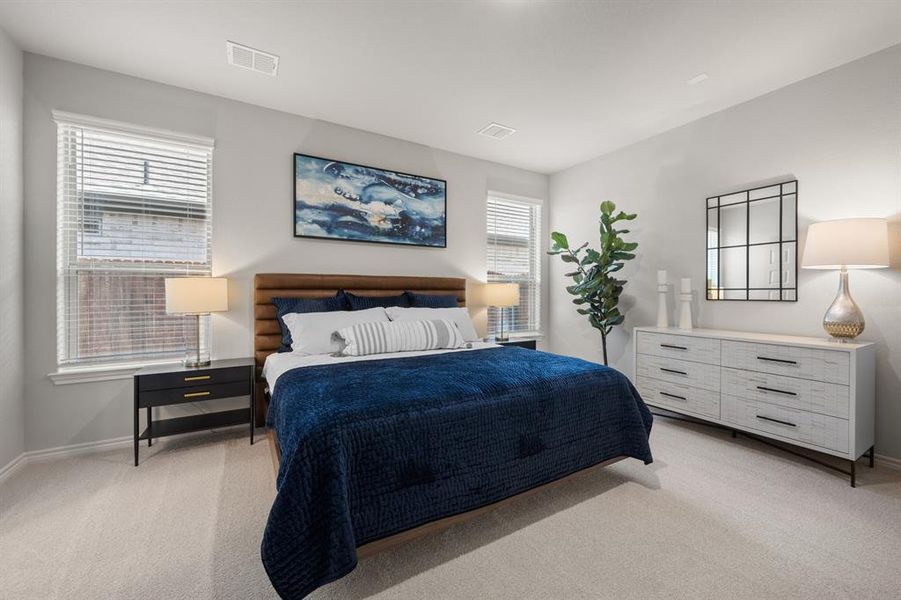 Furnished interior view inside a new home in Baker Farms, Cleburne (Image 19).