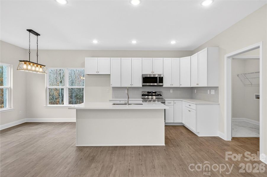 Furnished interior view inside a new home in , Troutman (Image 5).