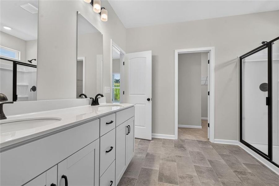 Furnished interior view inside a new home in Saddle Ridge, Calhoun (Image 12).