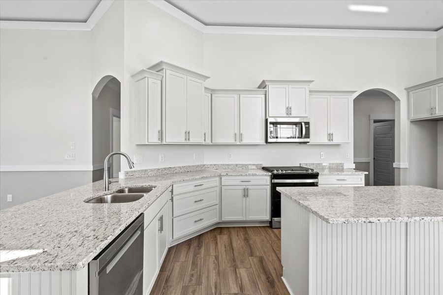 Representative furnished interior of a home built from the Caterina Elite by Enchanted Homes in Tubbs Mountain Estates, Travelers Rest (Image 8).