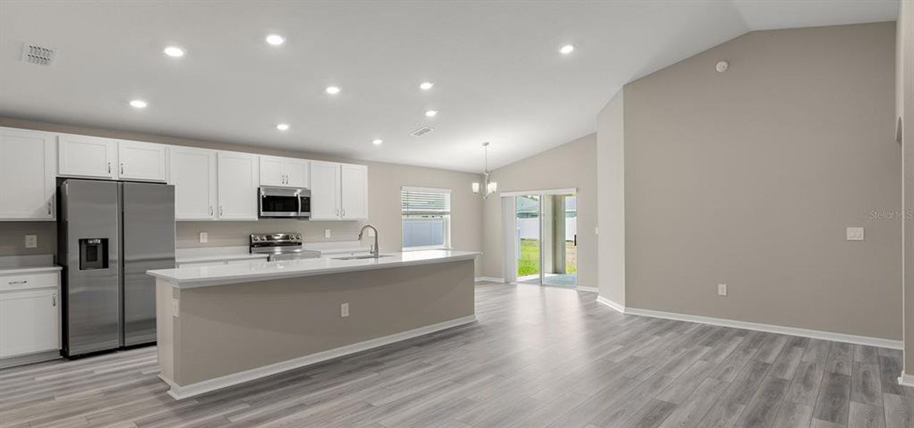 Furnished interior view inside a new home in Stonebridge North, Zephyrhills (Image 5).