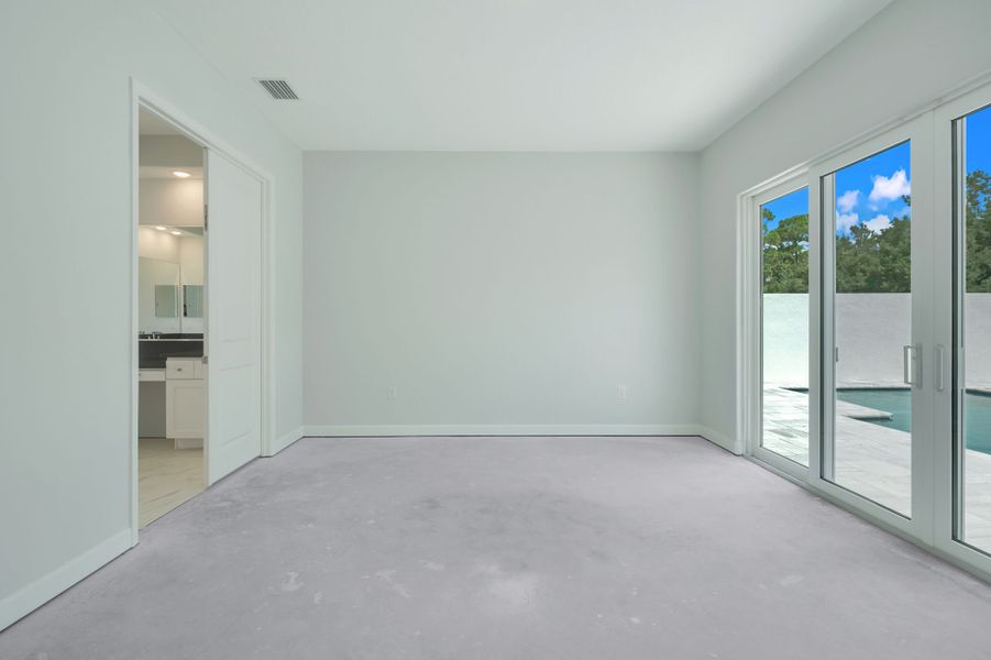 Representative unfurnished interior of a home built from the The Courtyard IV by ABD Development in Toscana, Palm Coast (Image 35). Representative unfurnished interior of a home built from the The Courtyard IV by ABD Development in Toscana, Palm Coast (Image 35).