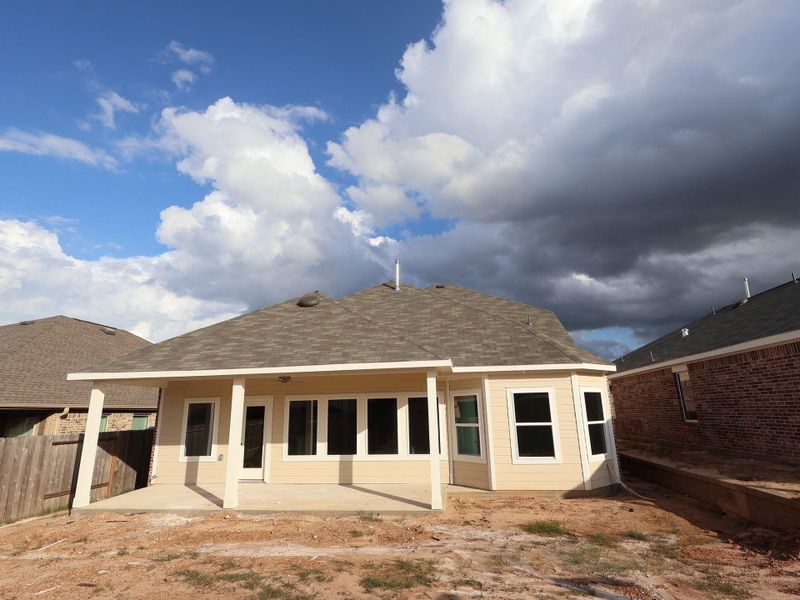 In-progress construction of a new home in Magnolia Ridge, Magnolia, TX (Image 23).