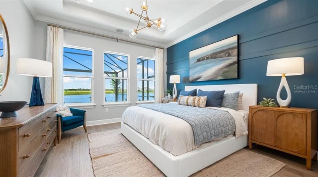 Furnished interior view inside a new home in Skye Ranch Community Group Page, Sarasota (Image 5).