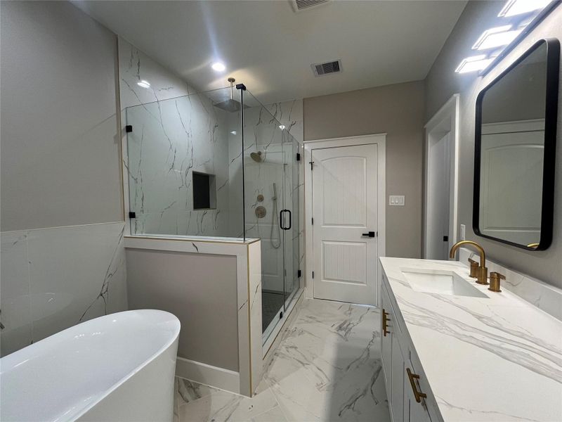 Furnished interior view inside a new home in , Houston (Image 15). Furnished interior view inside a new home in , Houston (Image 15).