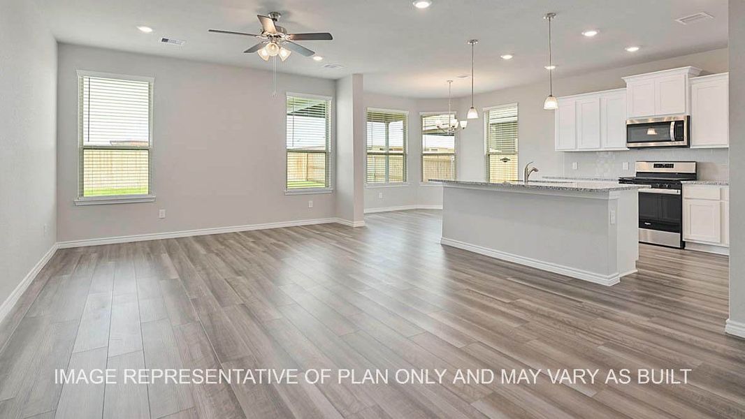 Spacious, unfurnished interior of a new home in Southern Pointe, College Station (Image 11).