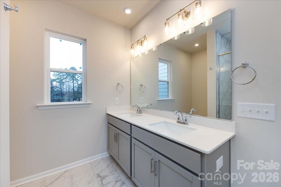 Dual Vanity Primary Bathroom