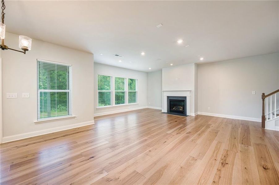 Spacious, unfurnished interior of a new home in Sierra Creek, Hoschton (Image 23). Spacious, unfurnished interior of a new home in Sierra Creek, Hoschton (Image 23).