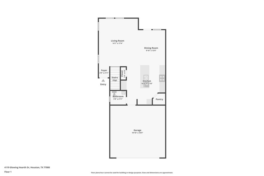 2D floor plan layout of this home in Pinewood Trails - City Series, Atascocita, TX (Image 4). 2D floor plan layout of this home in Pinewood Trails - City Series, Atascocita, TX (Image 4).