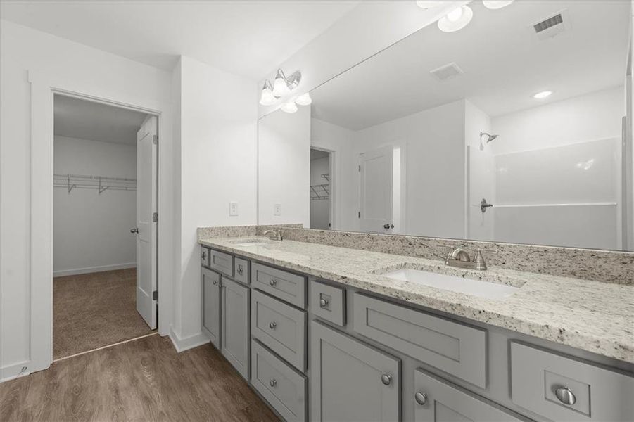 Furnished interior view inside a new home in Ellington Farms, Statham (Image 10).