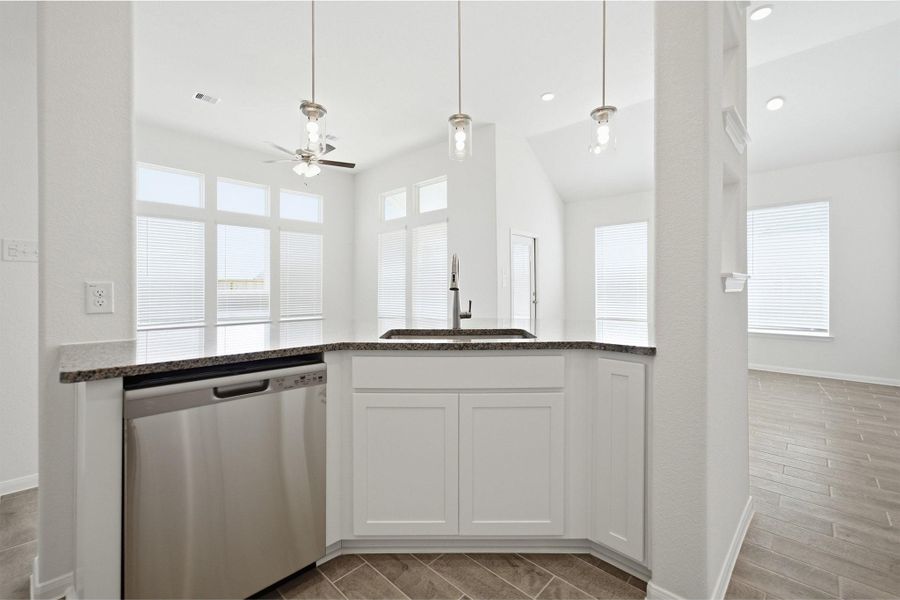 Furnished interior view inside a new home in Canterra Creek, Rosharon (Image 8).