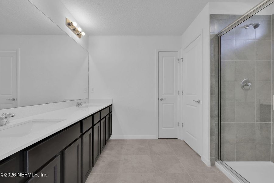 Furnished interior view inside a new home in Wells Landing, Jacksonville (Image 3).