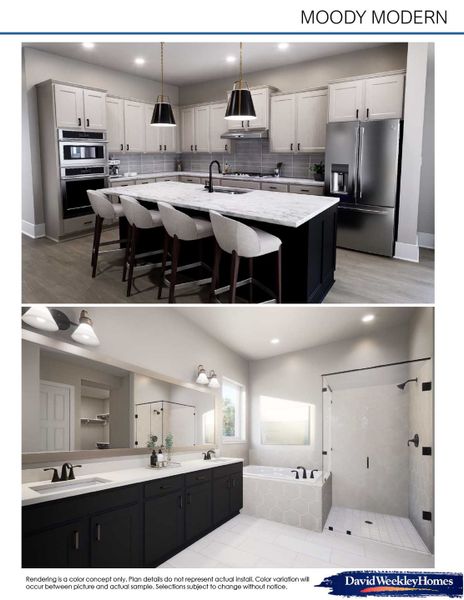 Furnished interior view inside a new home in Jubilee - Reserve Collection, Hockley (Image 7).