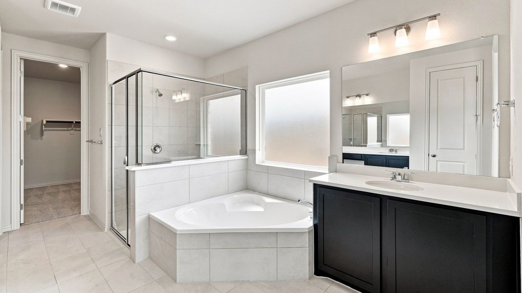 Furnished interior view inside a new home in Taylor Estates, Corinth (Image 36).