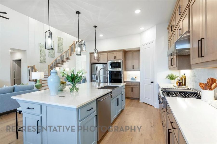 Furnished interior view inside a new home in Dove Hollow, Waxahachie (Image 10). Furnished interior view inside a new home in Dove Hollow, Waxahachie (Image 10).