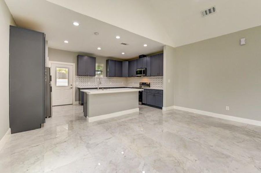 Furnished interior view inside a new home in , League City (Image 5). Furnished interior view inside a new home in , League City (Image 5).