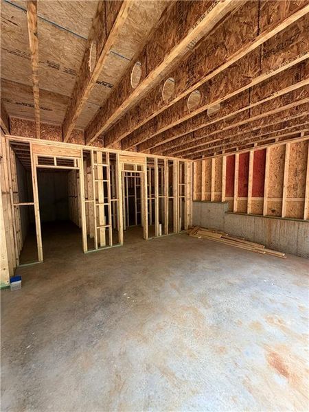 In-progress construction of a new home in Enclave at Little Ridge, Acworth, GA (Image 40).