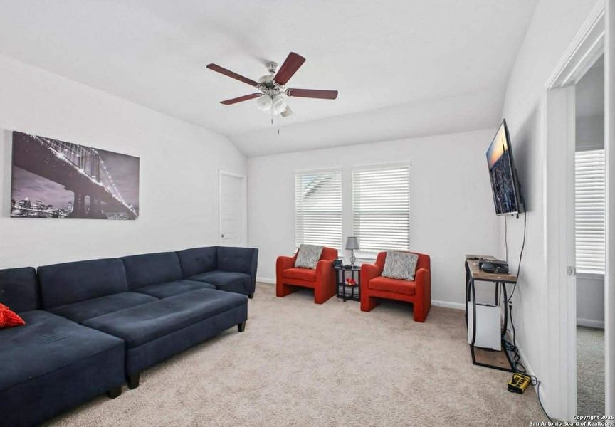 Furnished interior view inside a new home in Bricewood, San Antonio (Image 18).