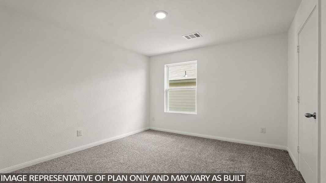 Spacious, unfurnished interior of a new home in McCrorey Trails, Conroe (Image 15).