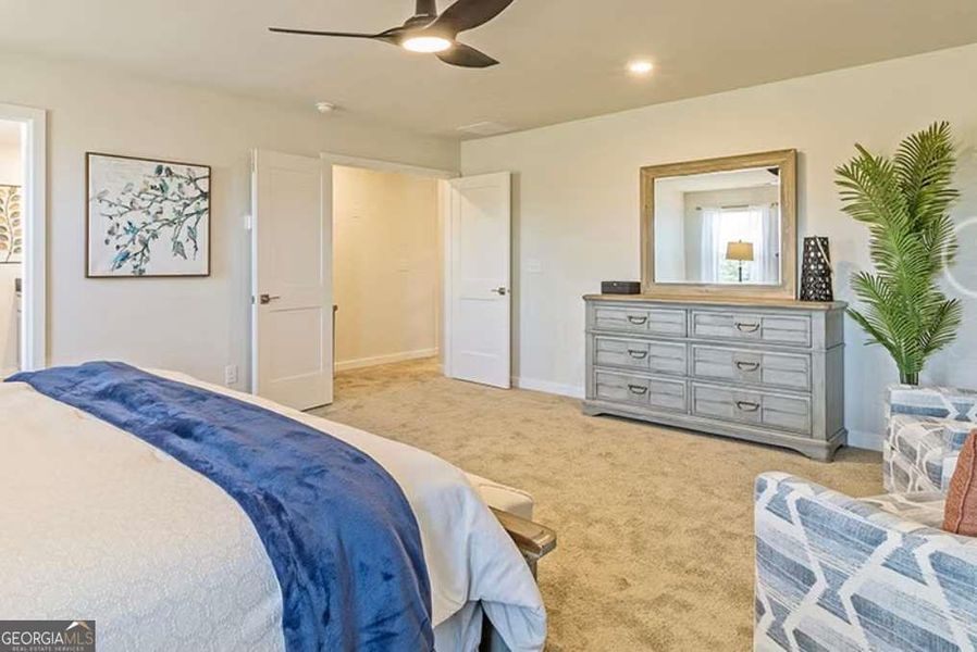 Furnished interior view inside a new home in , Social Circle (Image 8).