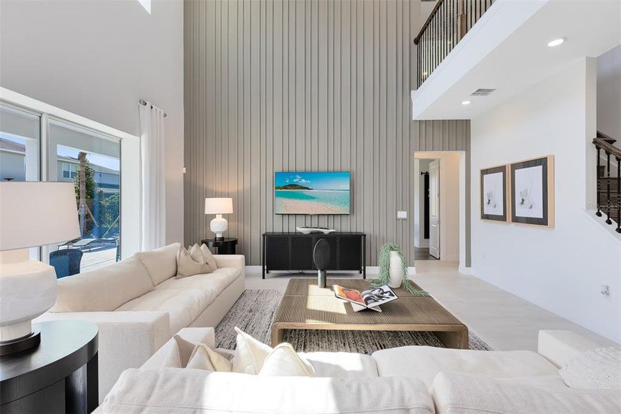 Furnished interior view inside a new home in Winter Grove, Winter Garden (Image 8).