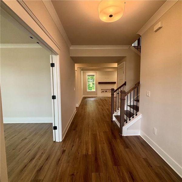 Spacious, unfurnished interior of a new home in Rosewood Lake Estates, Hoschton (Image 24). Spacious, unfurnished interior of a new home in Rosewood Lake Estates, Hoschton (Image 24).