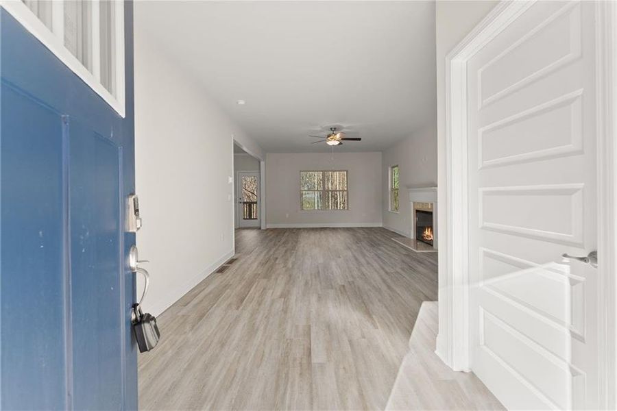 Spacious, unfurnished interior of a new home in Magnolia Villas, Cornelia (Image 29).