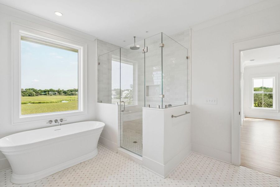 Furnished interior view inside a new home in , Mount Pleasant (Image 11).