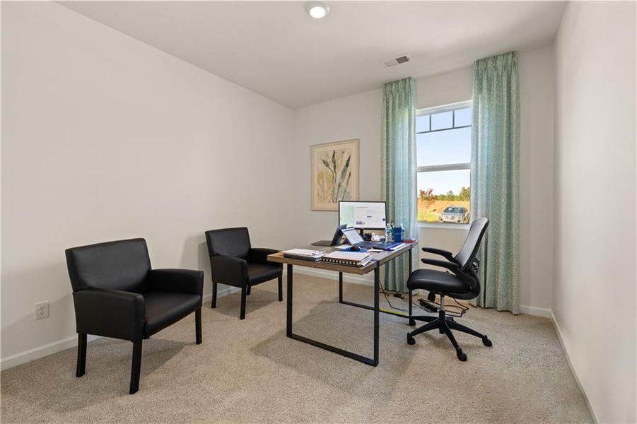 Furnished interior view inside a new home in , Buckhead (Image 12).