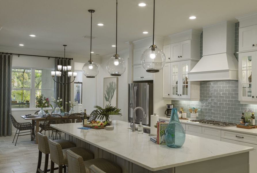 Representative furnished interior of a home built from the Kiawah 2 by Neal Communities in Verandah, Fort Myers (Image 5).