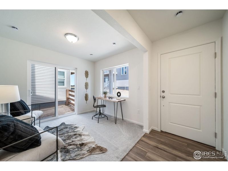 Furnished interior view inside a new home in , Johnstown (Image 9).