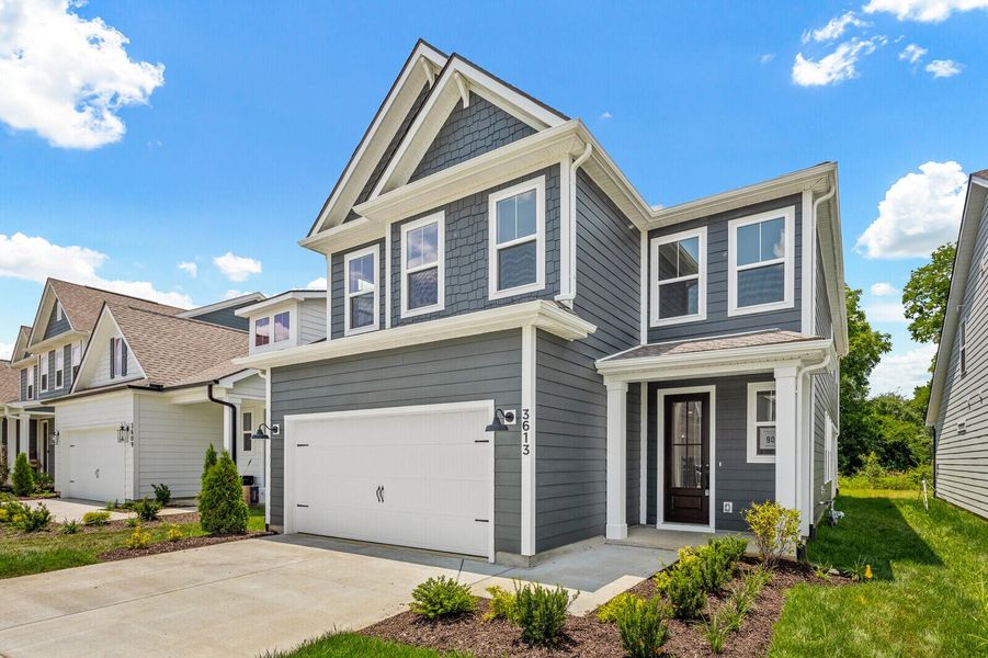 Front exterior of a new home in , Summerville, SC, highlighting curb appeal (Image 1). Front exterior of a new home in , Summerville, SC, highlighting curb appeal (Image 1).